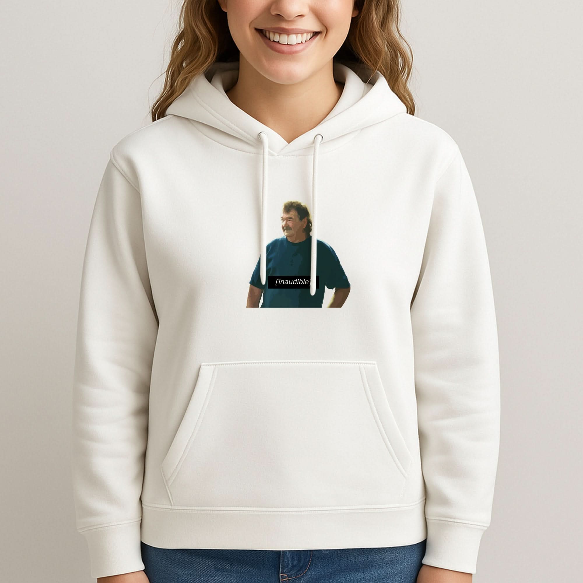 Inaudible Gerald Womans Hooded Sweatshirt