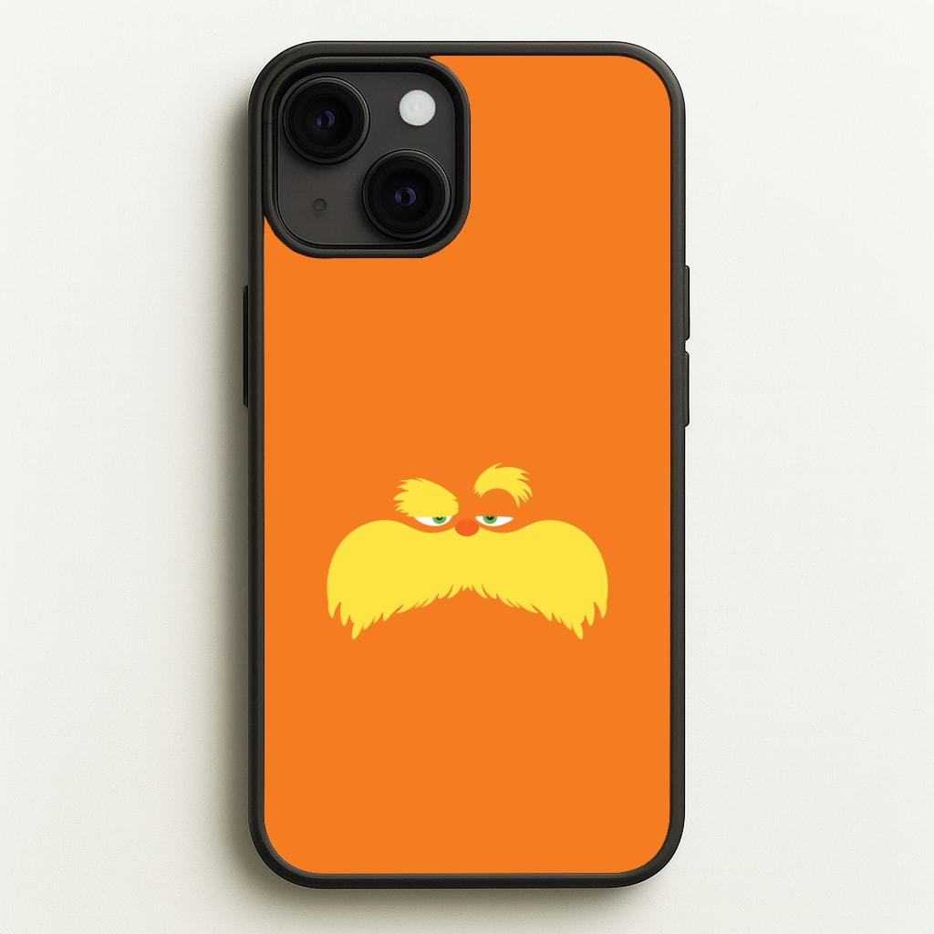 Orange Tree Creature Face iPhone 13 Mini Case