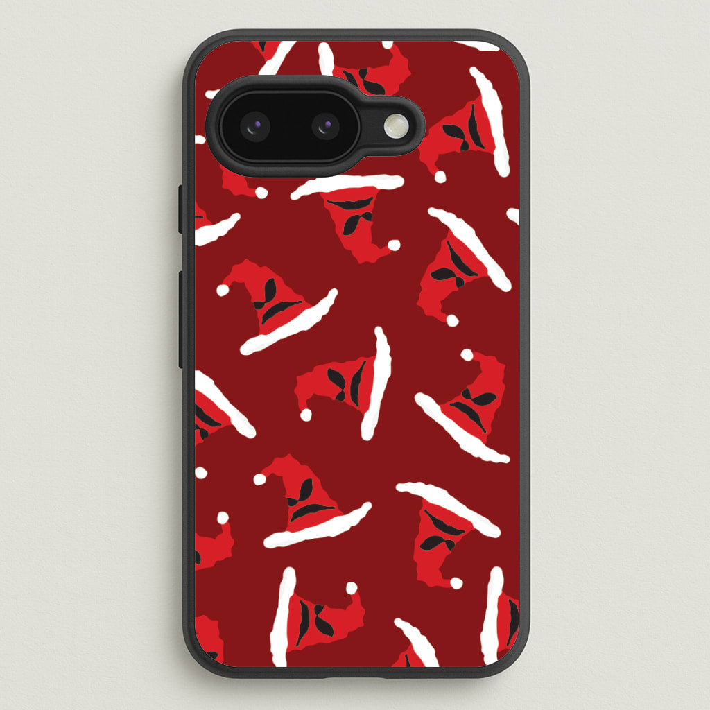 Sorting Christmas Hat Pattern Google Pixel 9a Case