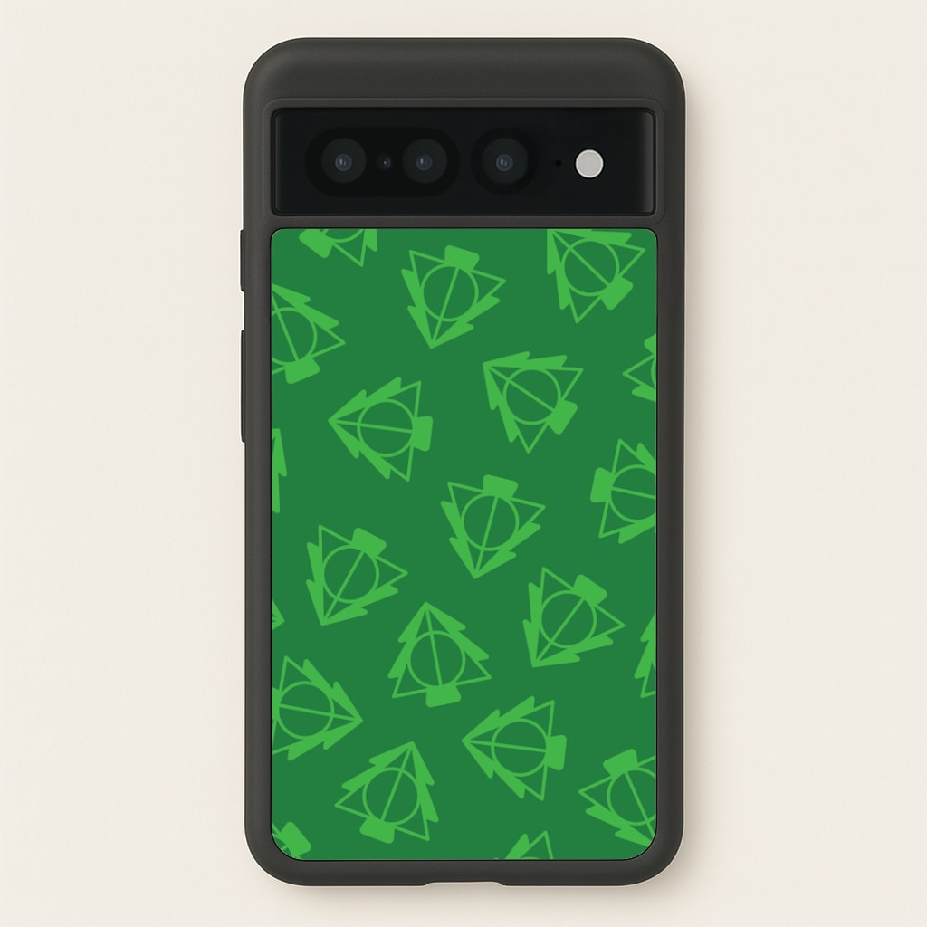 Christmas Tree Wizard Icon Pattern Google Pixel 7 Pro Case