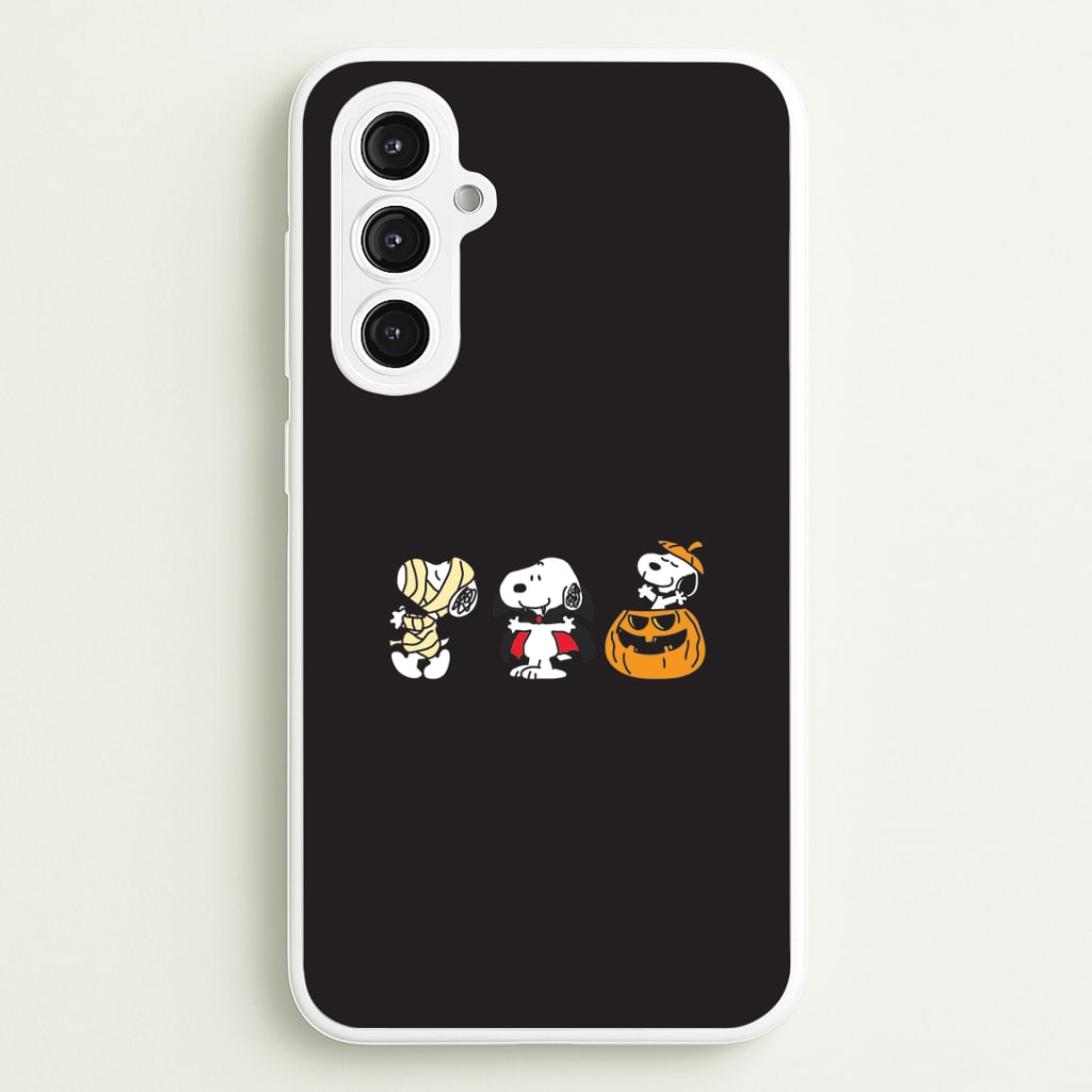 Cartoon Beagle Halloween Costumes Galaxy S23FE Case