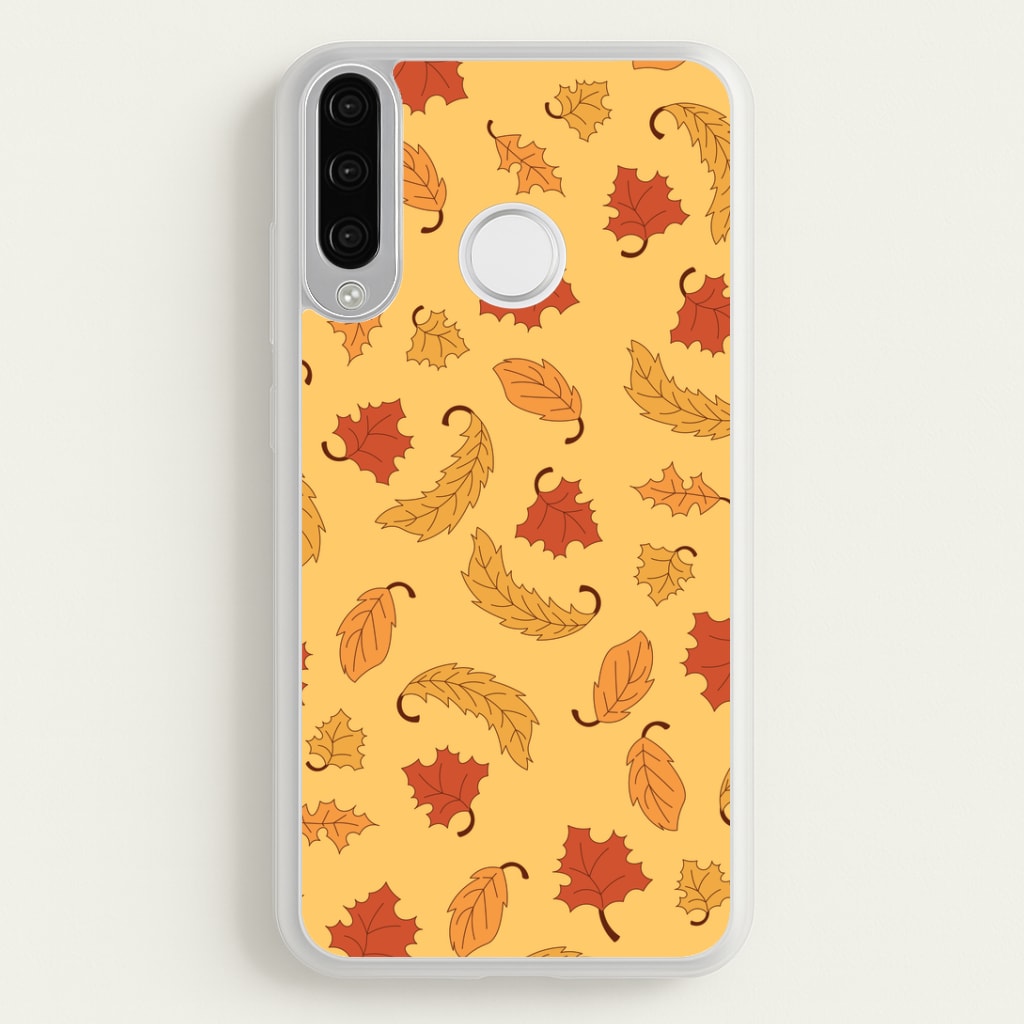 Leaves Assortment Pattern Huawei P30 Lite Case