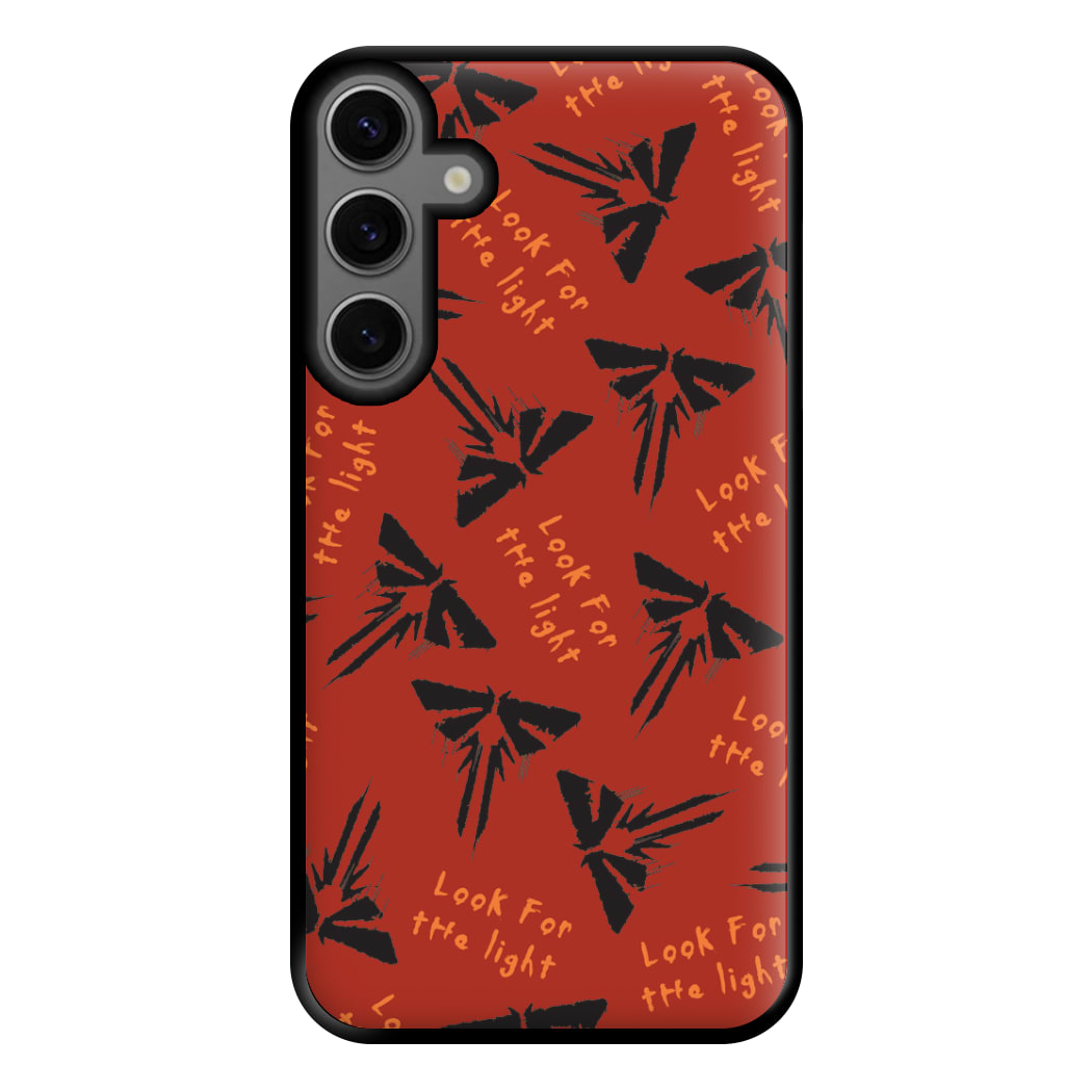 Look For The Light Firefly Pattern Galaxy S24 Case