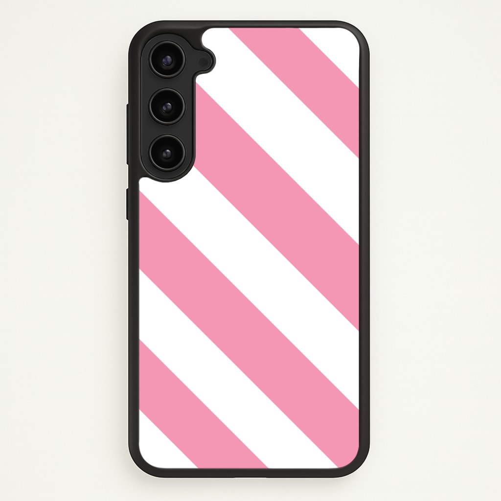 Candy Cane Stripes Galaxy S23 Plus Case