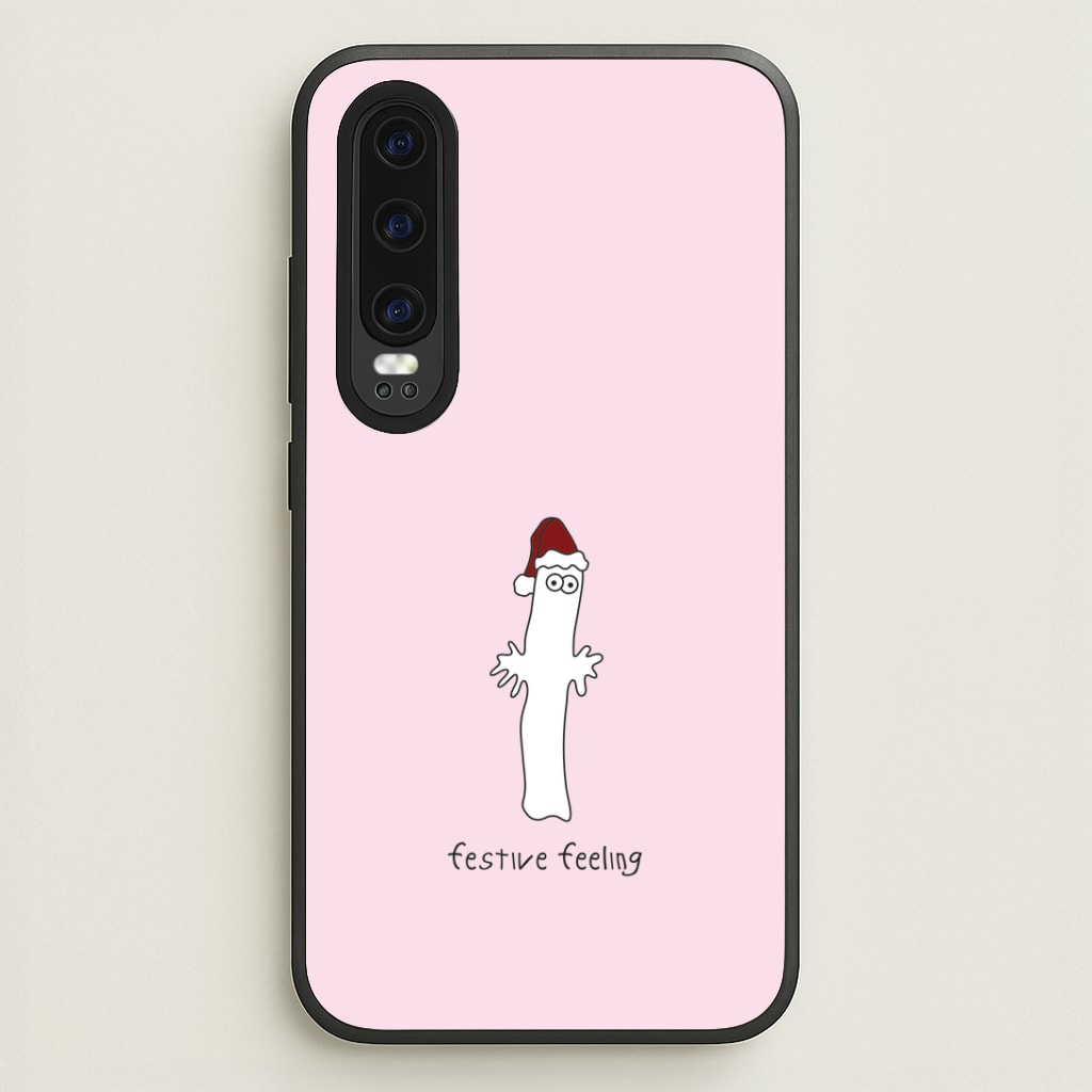 Festive Feeling Wiggly Moom Huawei P30 Case