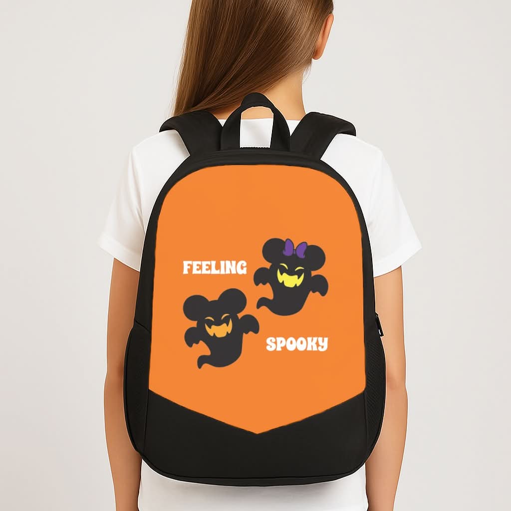 Feeling Spooky Mouse Ghosts School Bag