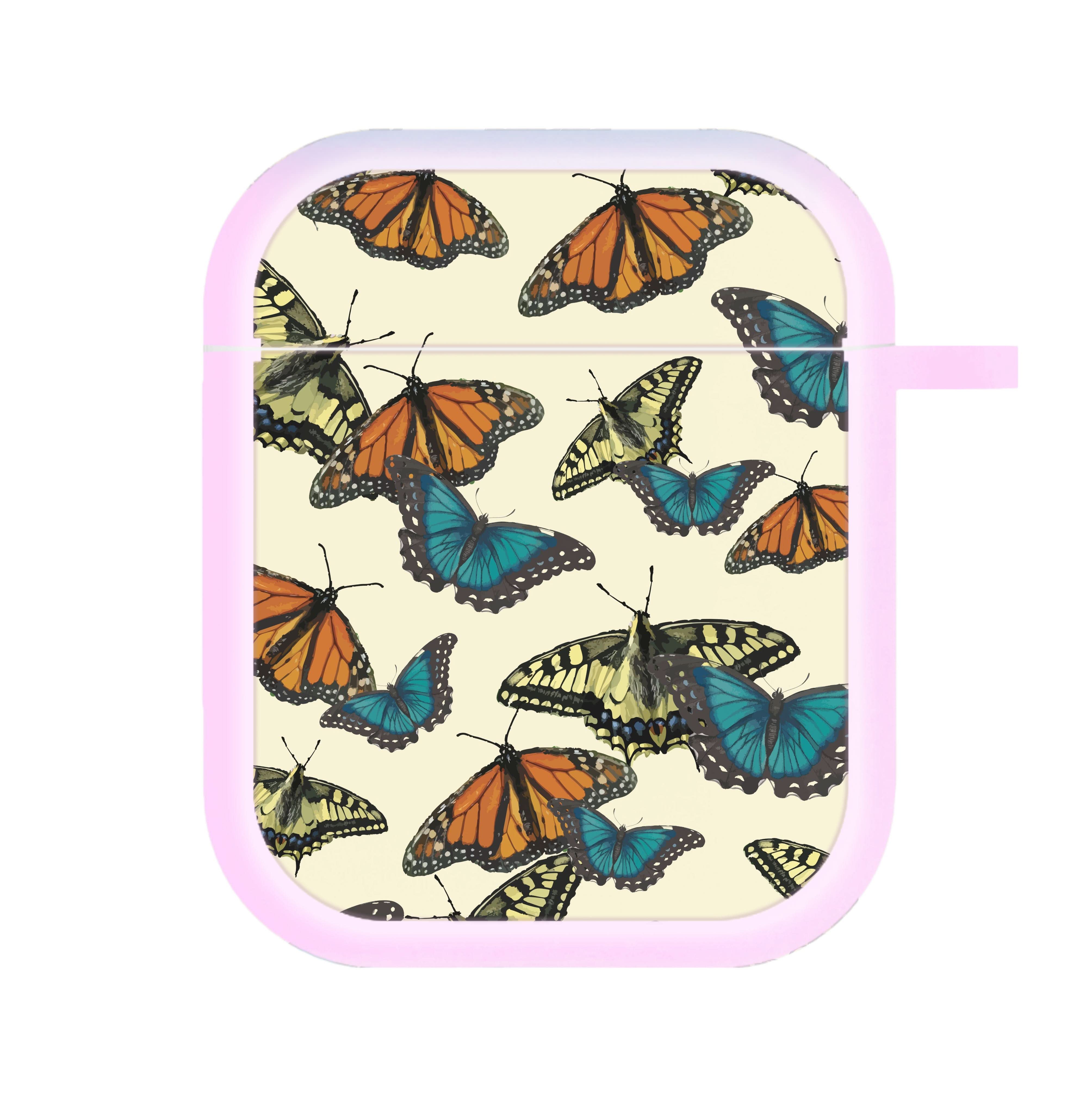 Butterfly Assortment Pattern AirPods Case
