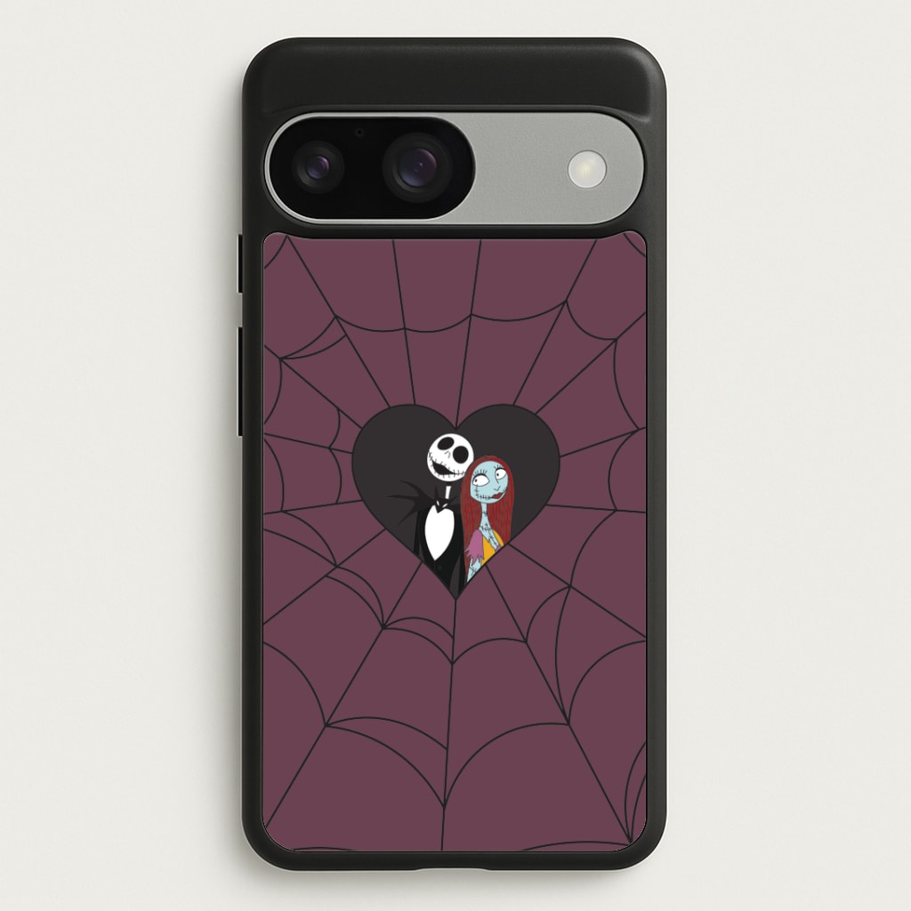 J And S Cobweb Heart Google Pixel 9 / 9 Pro Case