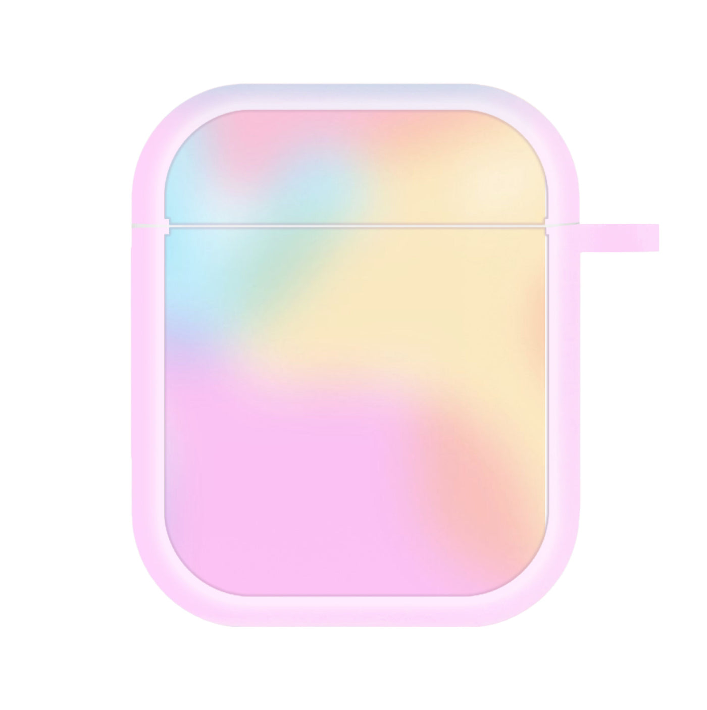 Pastel Clouds Pattern AirPods Case