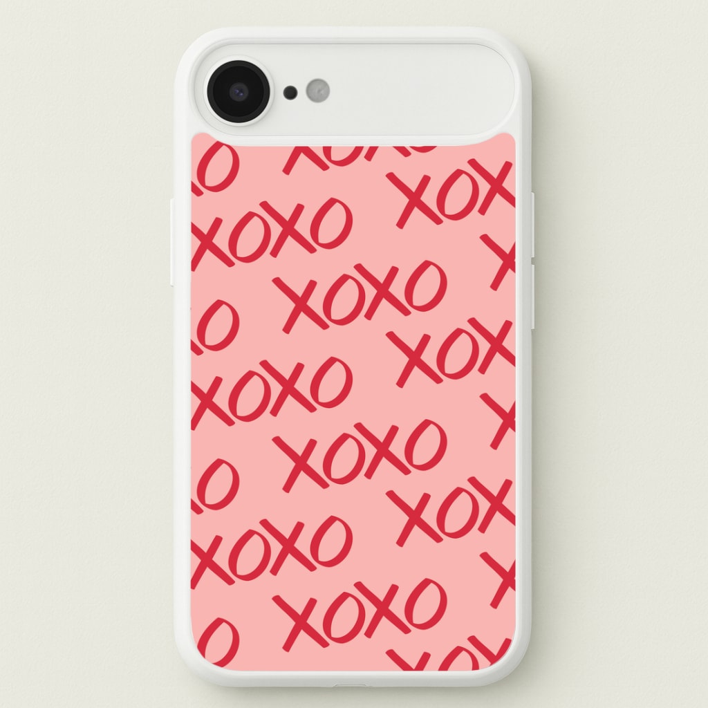 XOXO Pattern iPhone 17 Air Case