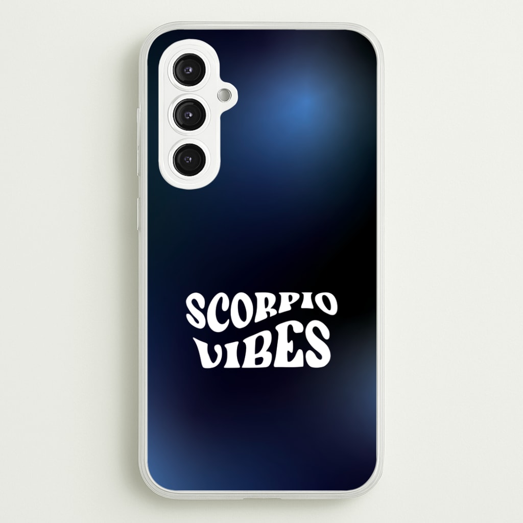 Scorpio Vibes Gradient Zodiac Galaxy S23FE Case
