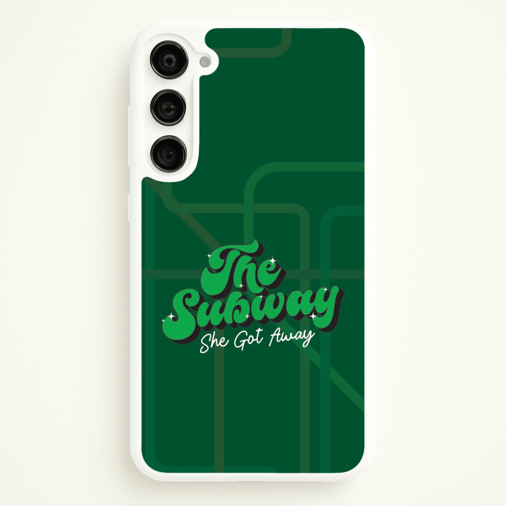 Subway Green Galaxy S23 Case