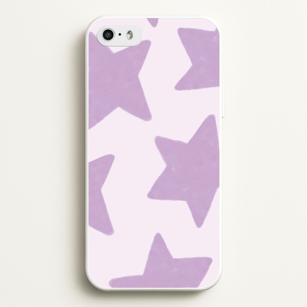 Lilac Stars iPhone 5 / 5s / SE 2016 Case