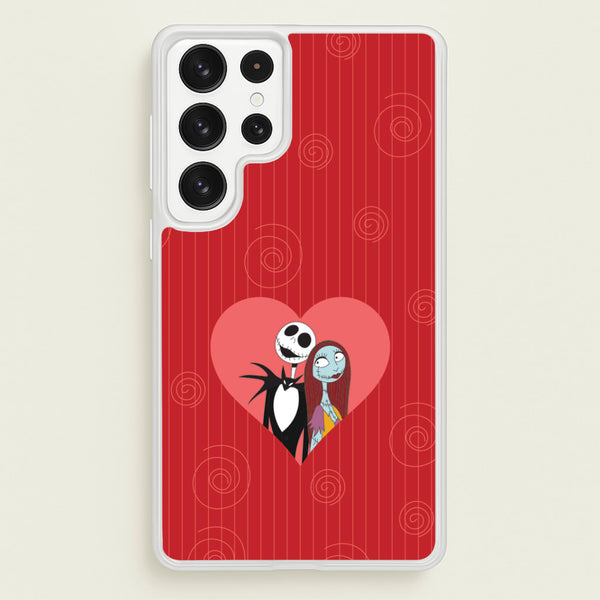 J And S Heart Galaxy S22 Ultra Case