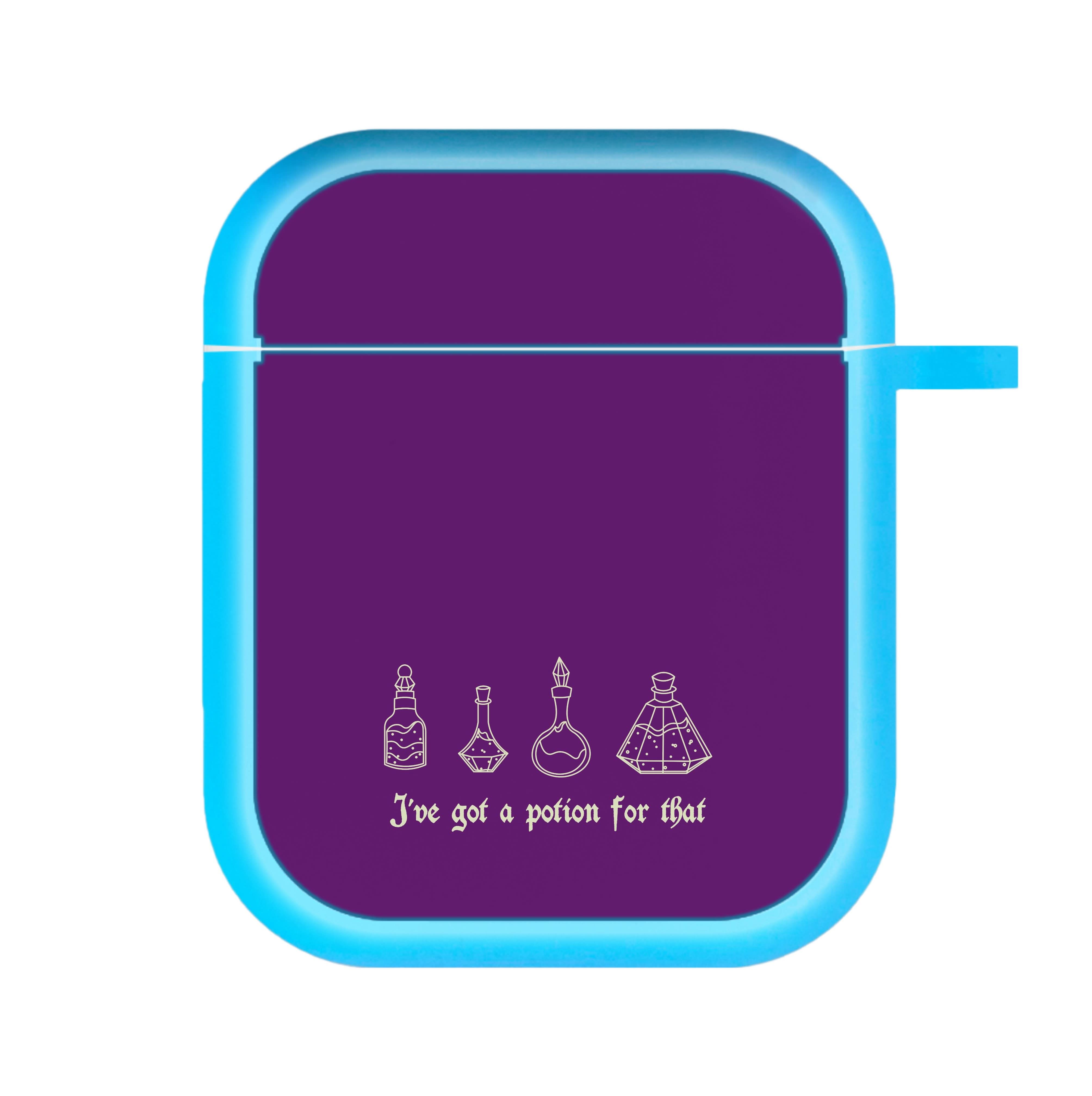 I've Got A Potion For You Dark Pink AirPods Case