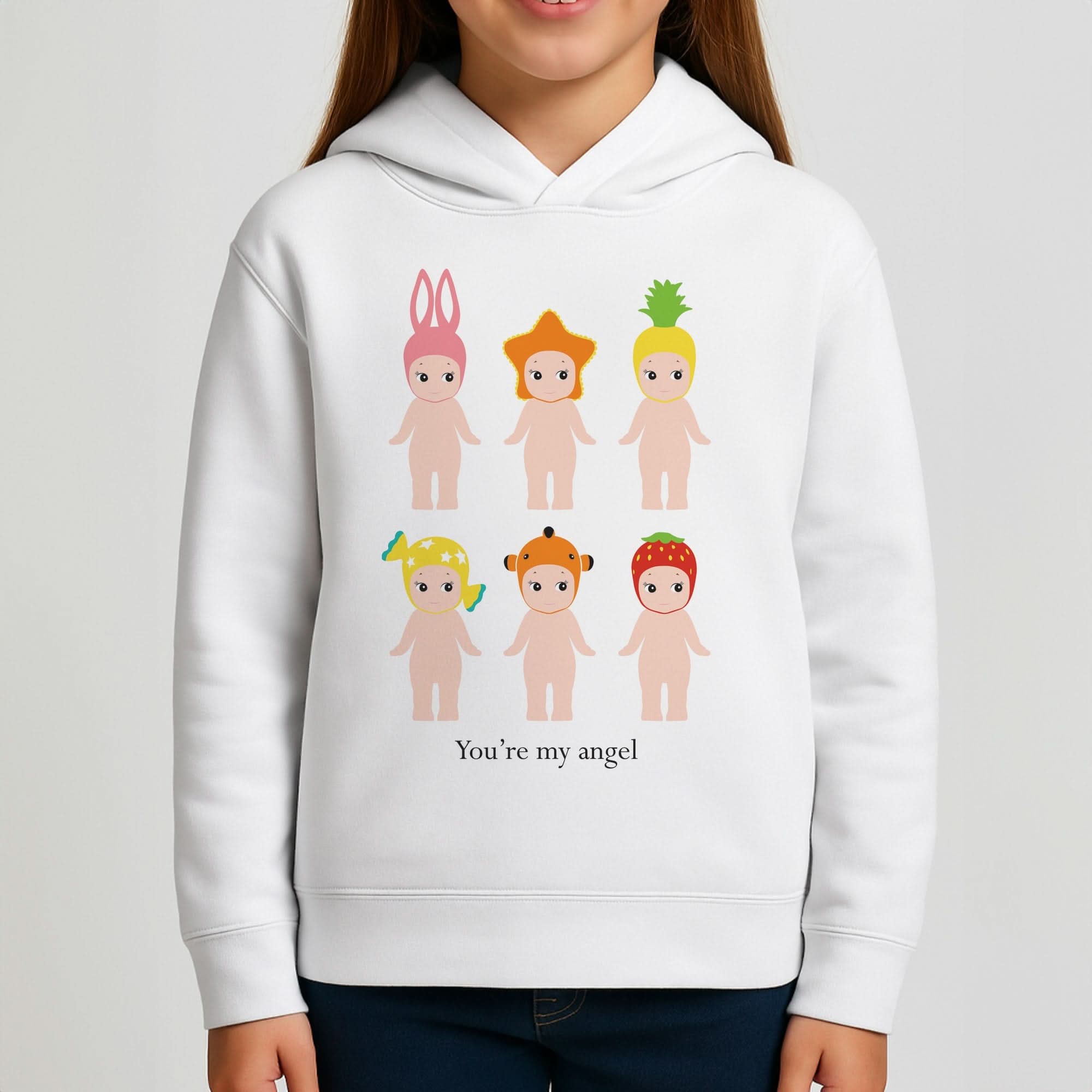 You're My Angel Girls Hoodie