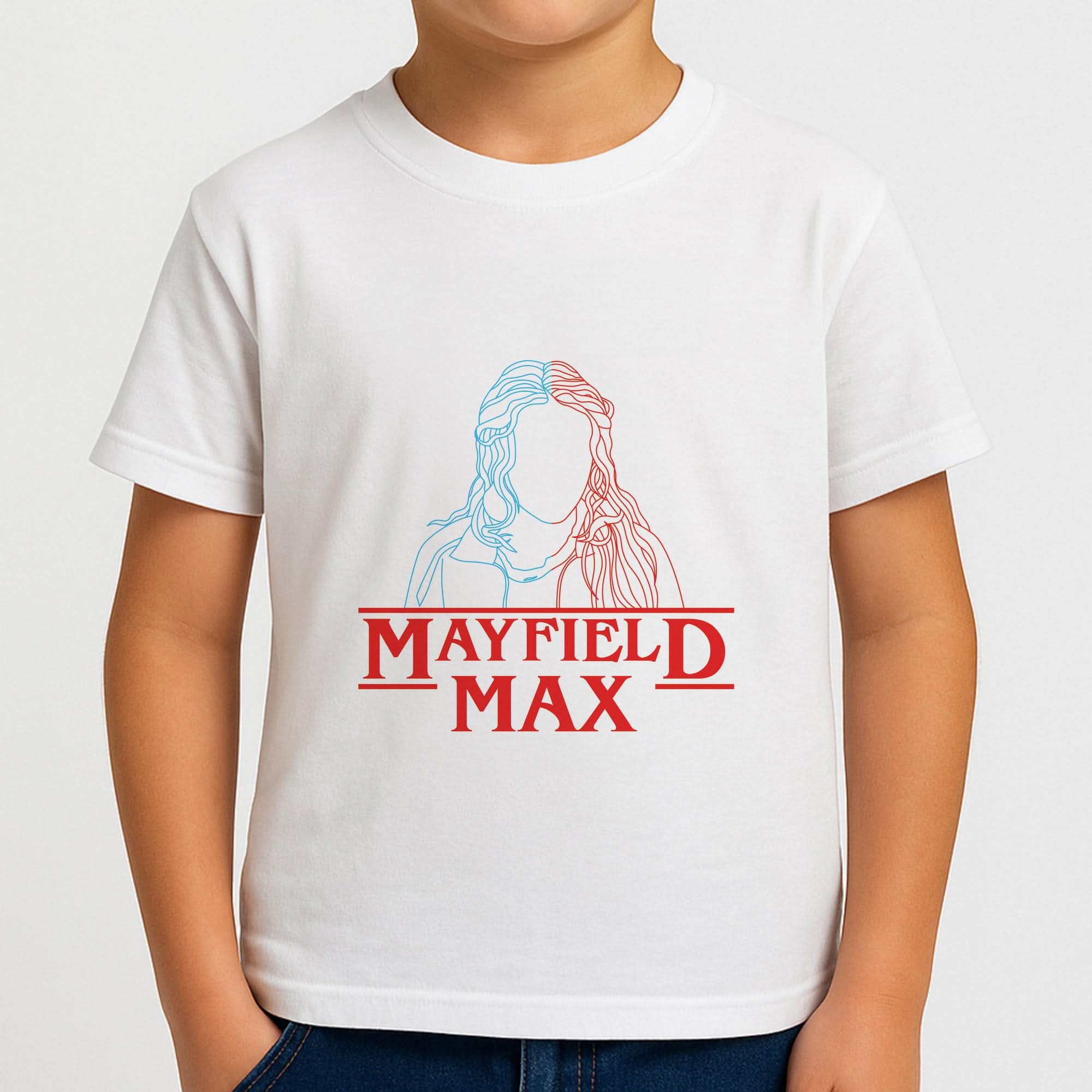 Blue And Red Max Boys T-Shirt
