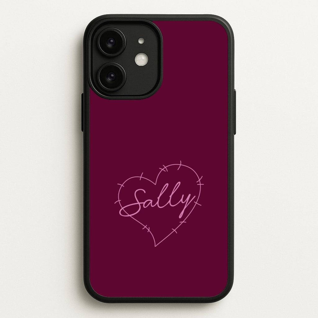 Stitched Heart Sally iPhone 11 Case