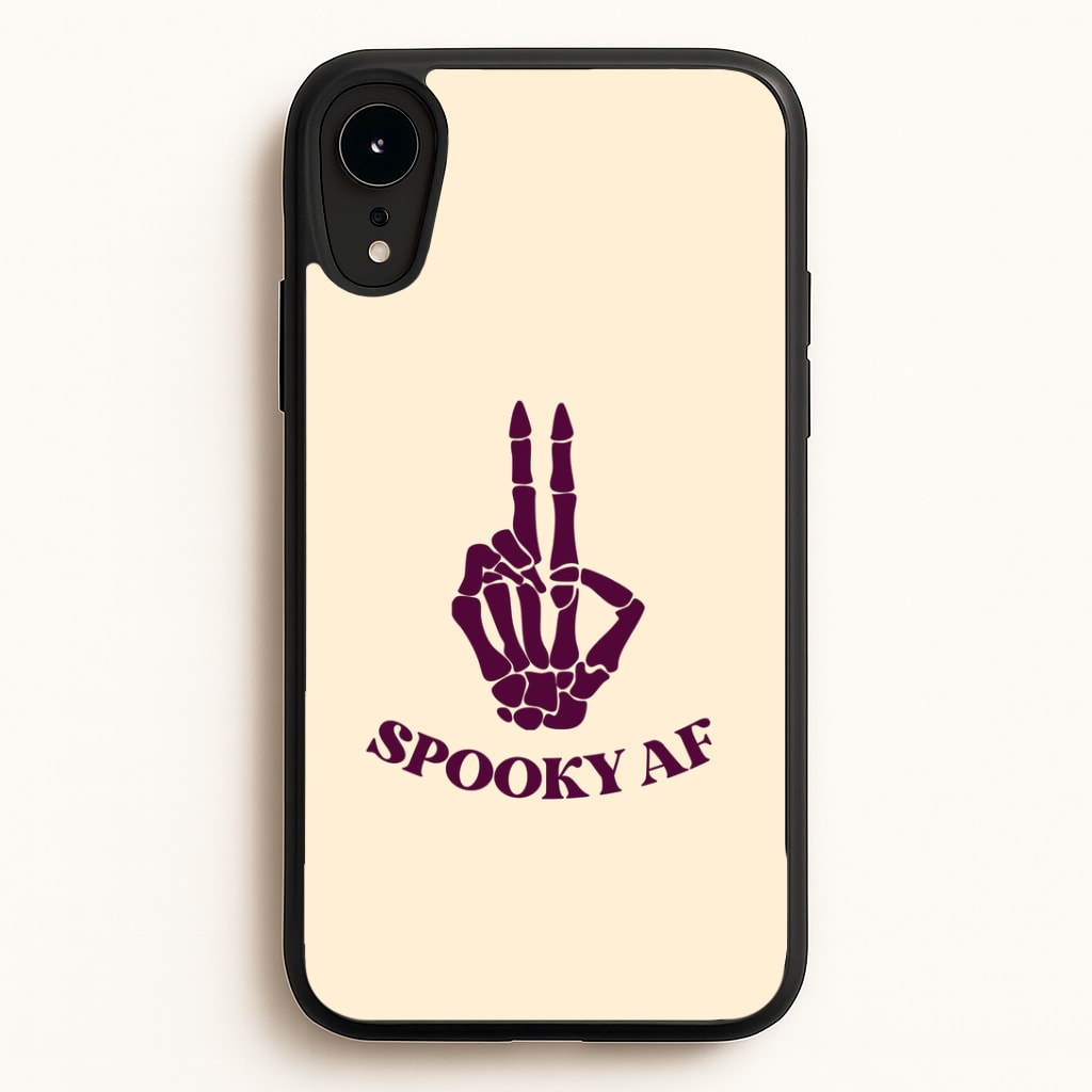 Spooky AF iPhone XR Case
