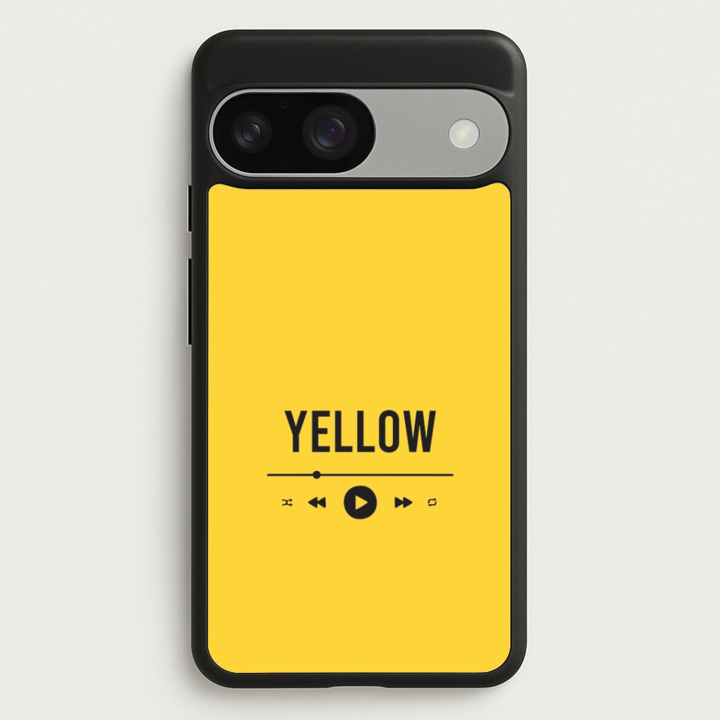 Yellow Music Player Google Pixel 9 / 9 Pro Case