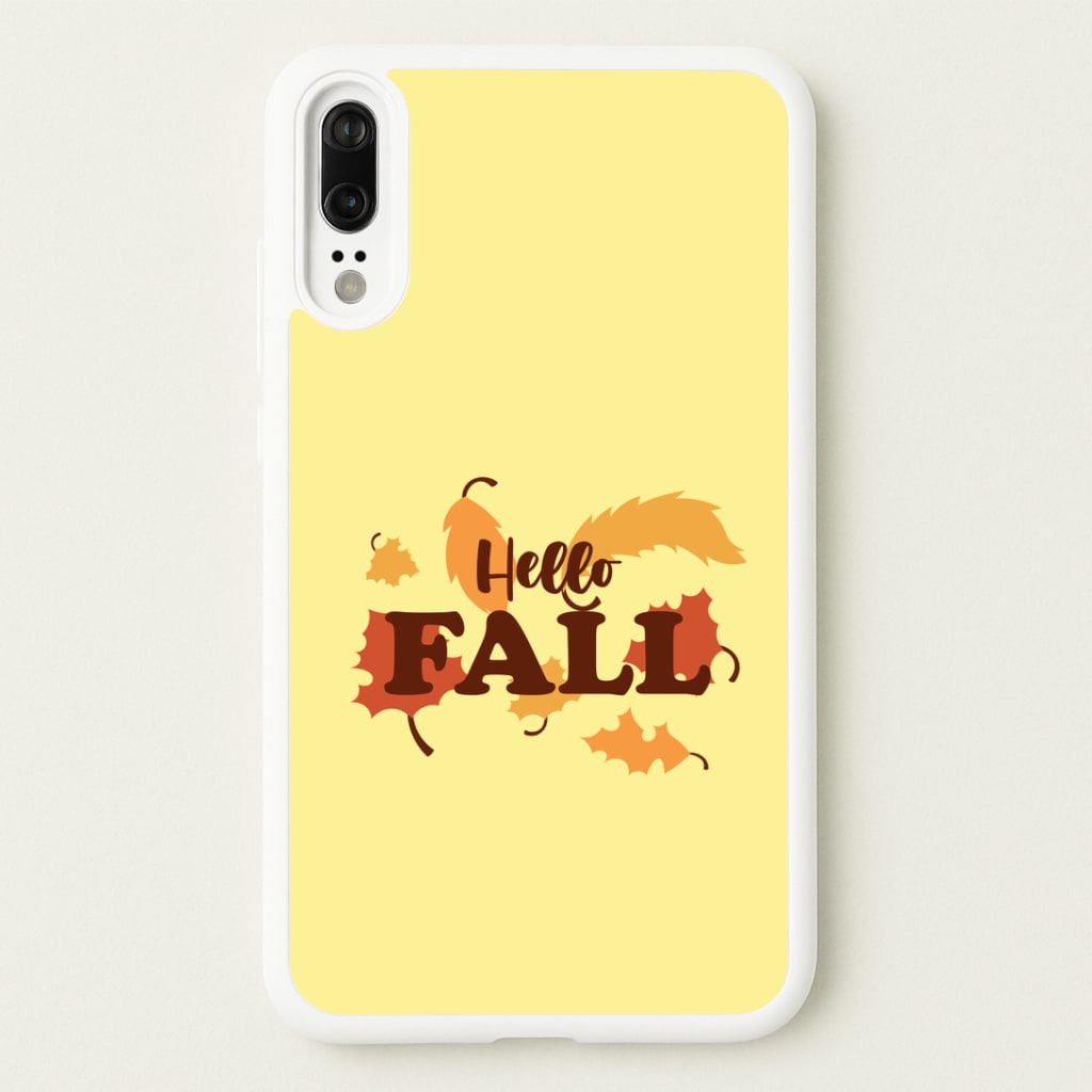 Hello Fall Huawei P20 Case