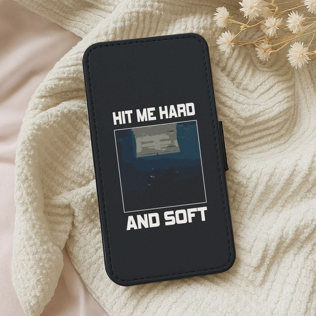 Billie Blue Leather Phone Case