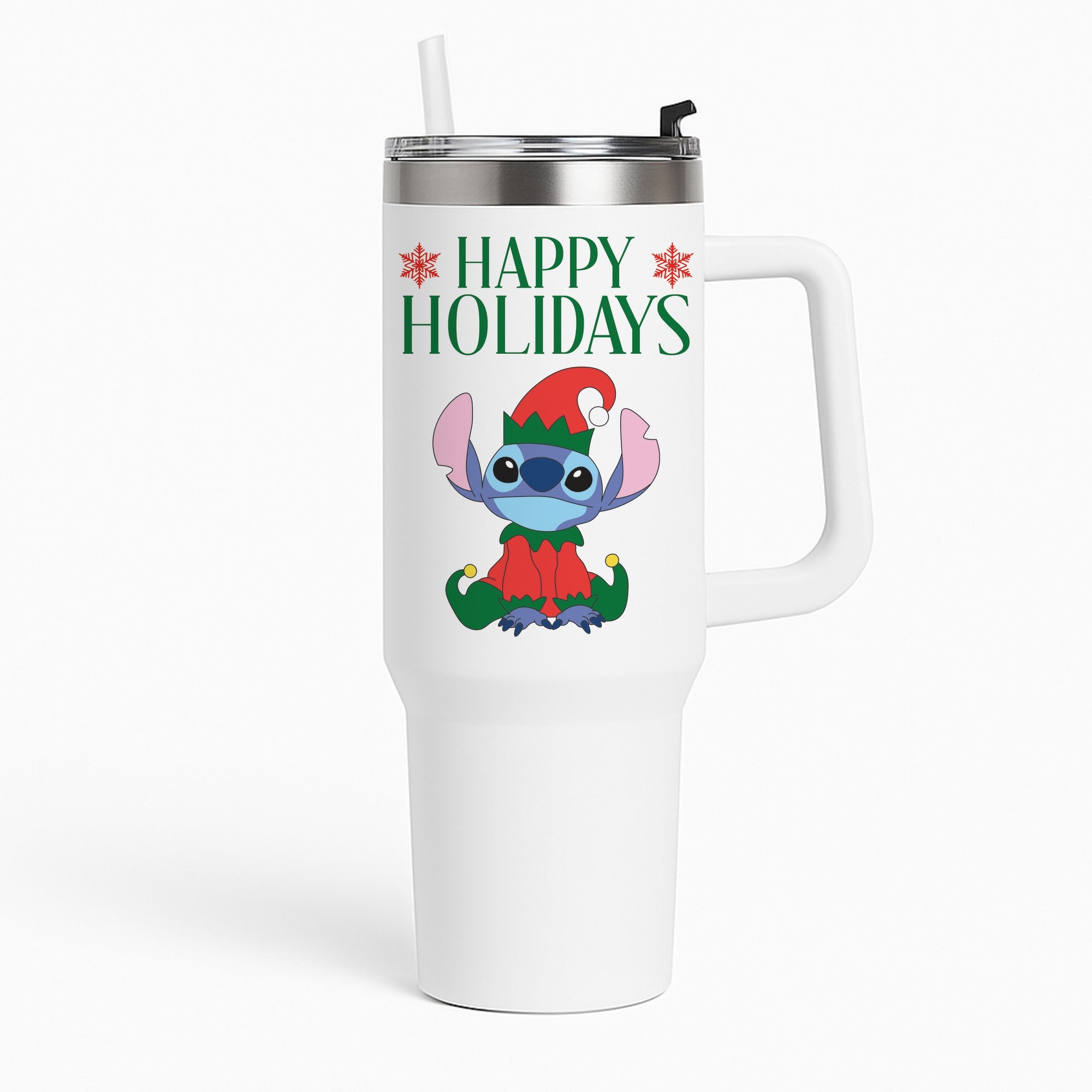 Cute Blue Alien Elf Tumbler
