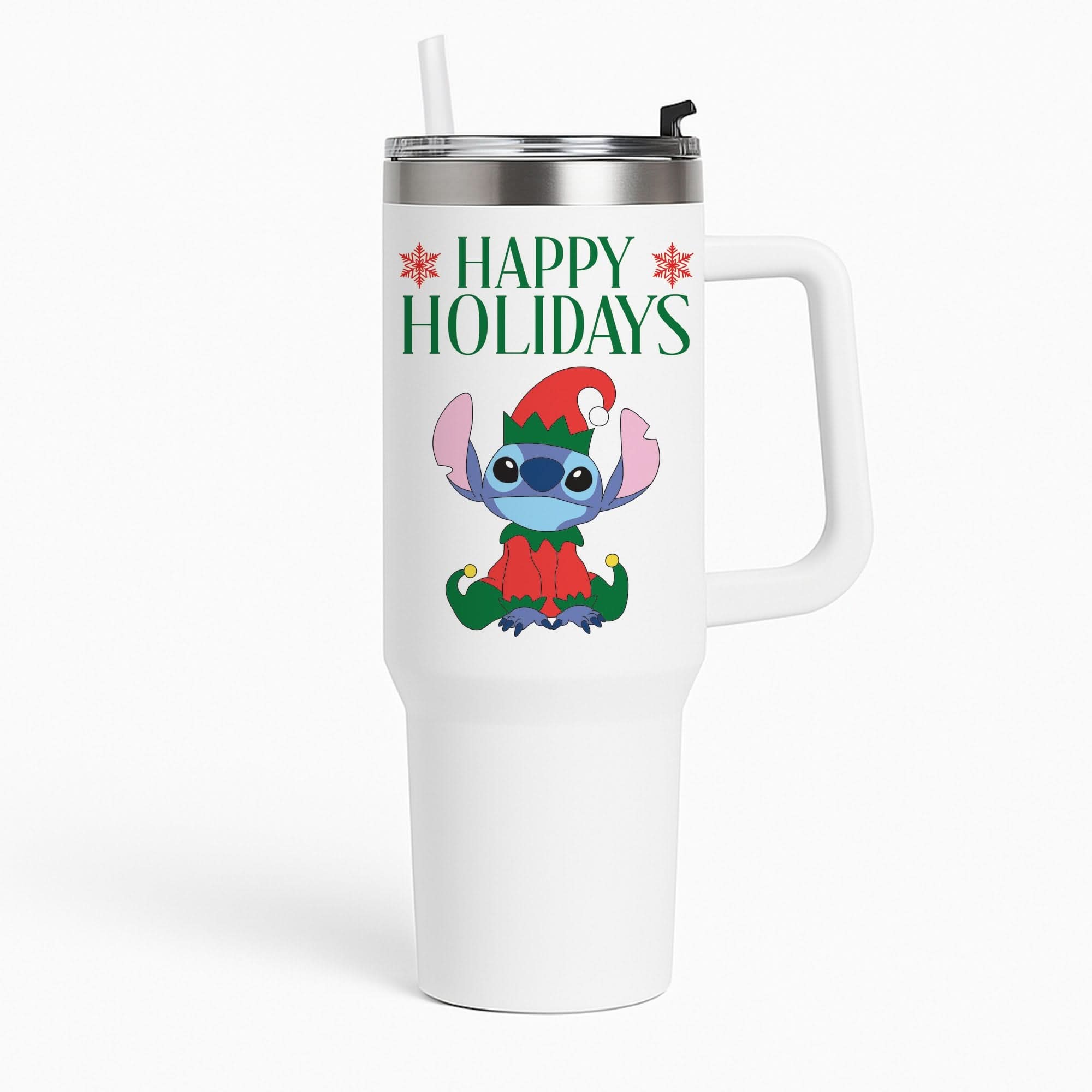 Cute Blue Alien Elf Tumbler