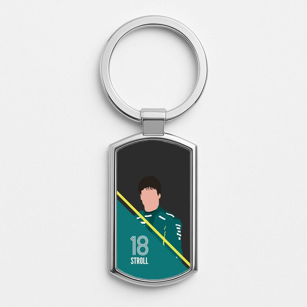Stroll 2026 Silver Metal Keyring