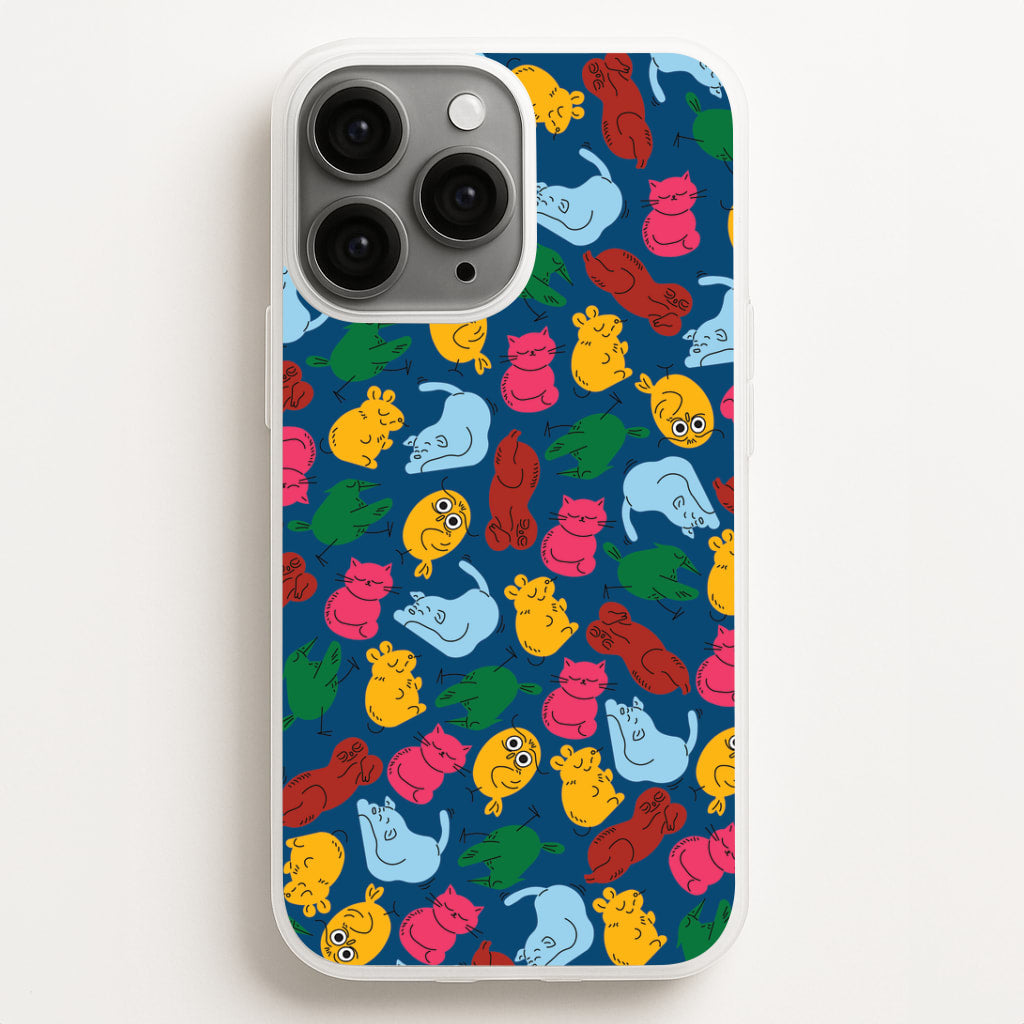 Animal Doodles - Chamberlain Phone Case for iPhone, Samsung Galaxy and Google Pixel
