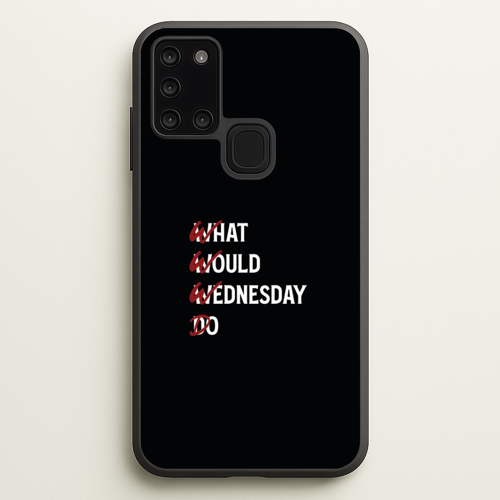 W.W.W.D Galaxy A21s Case