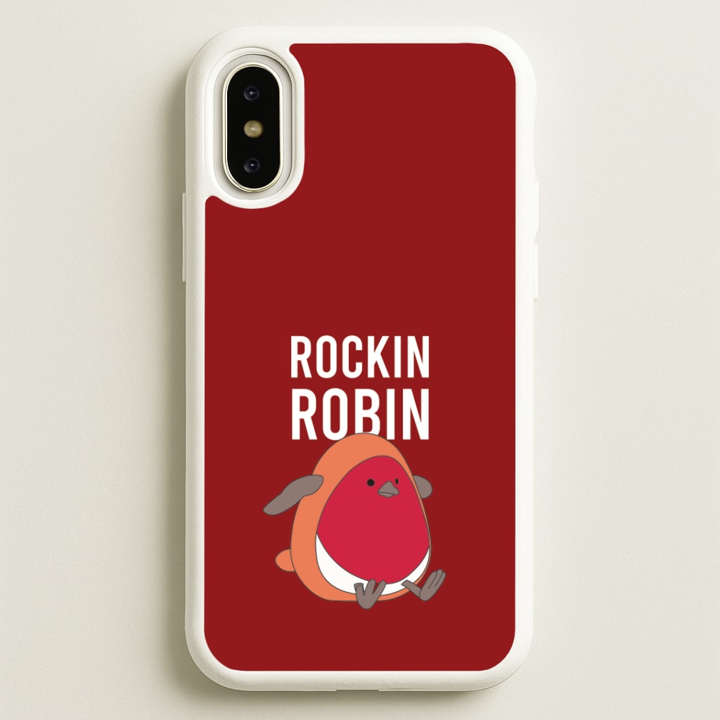 Rockin Robin Plush iPhone X / XS Case