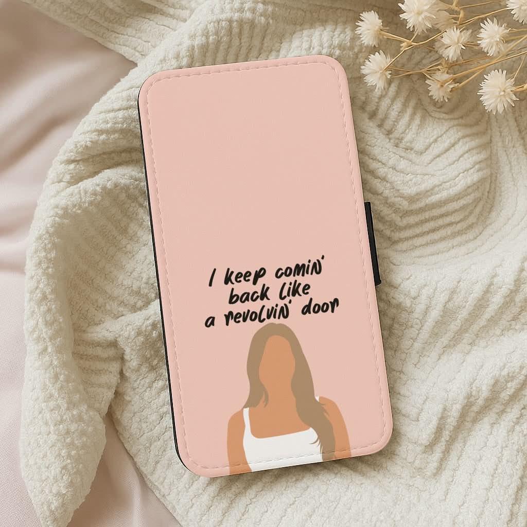 Revolving Door Leather Phone Case