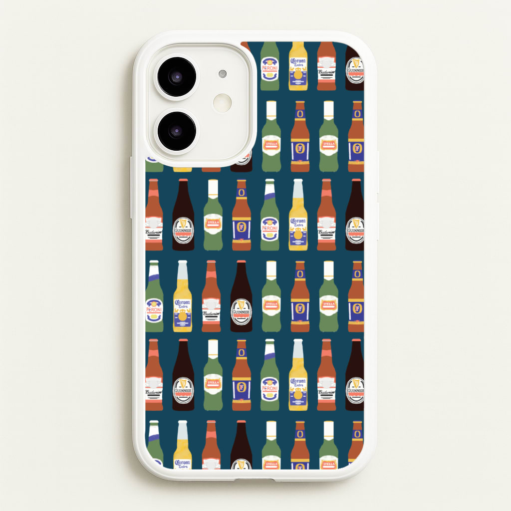 Geometric Brewery Pattern iPhone 12 Mini Case