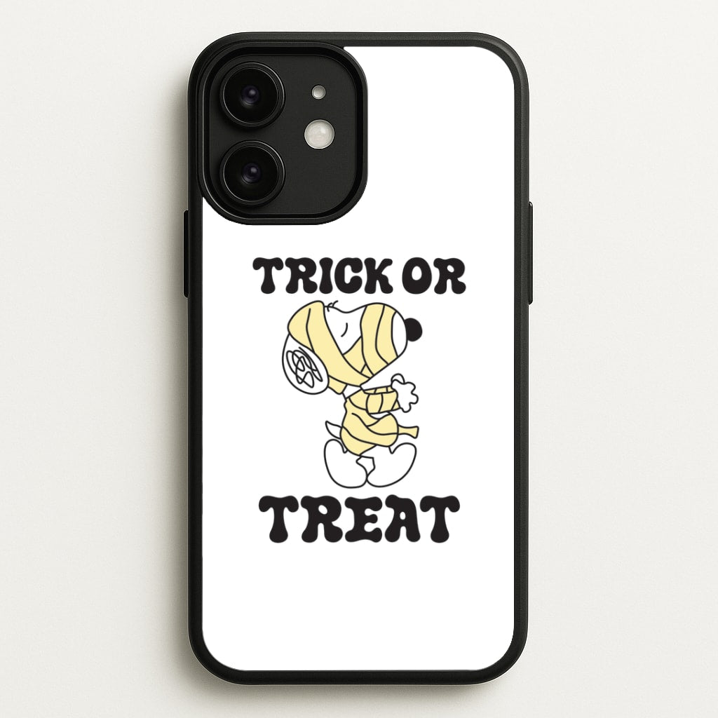 Trick Or Treat Cartoon Beagle iPhone 11 Case