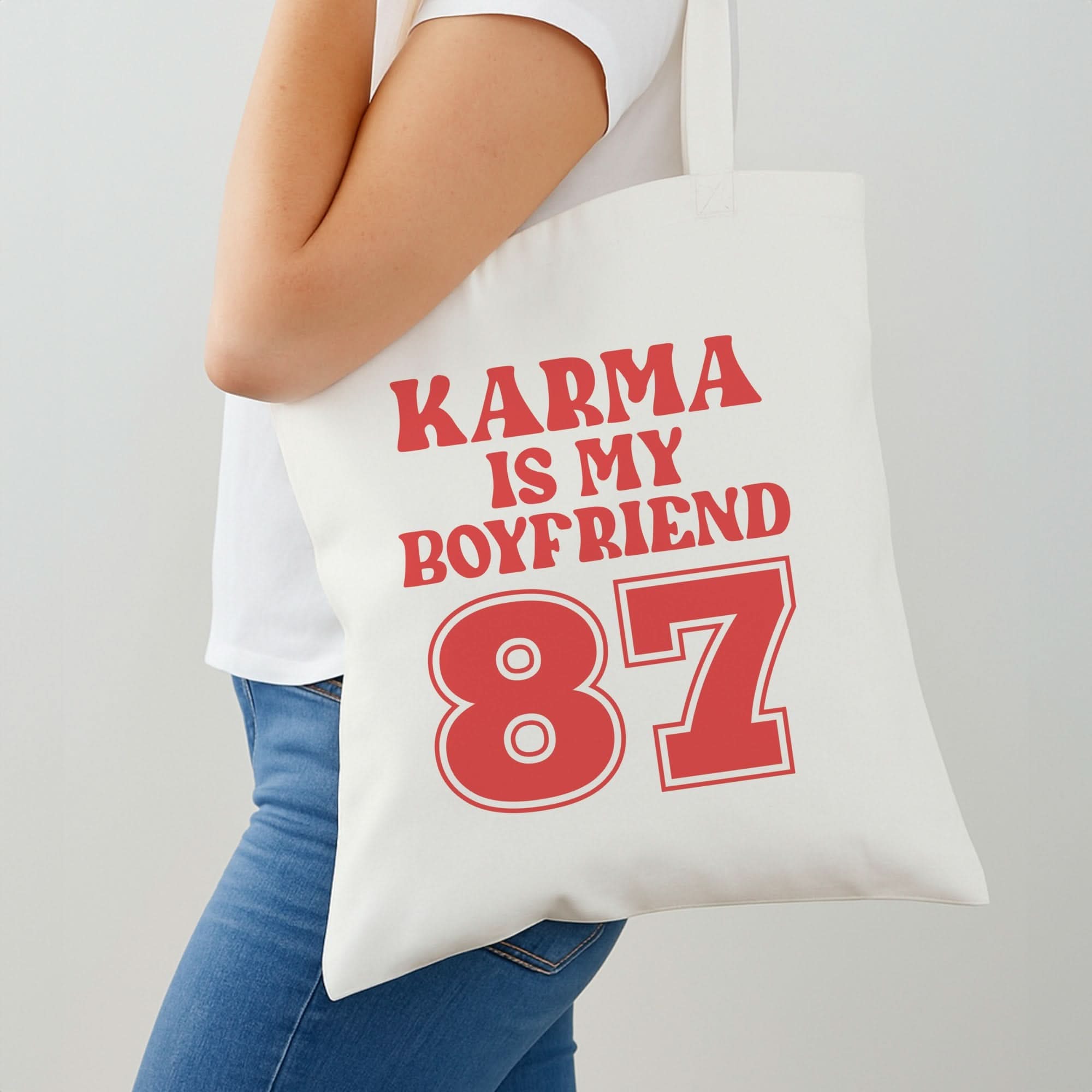 Karma Is My Boyfriend Shoulder Bag