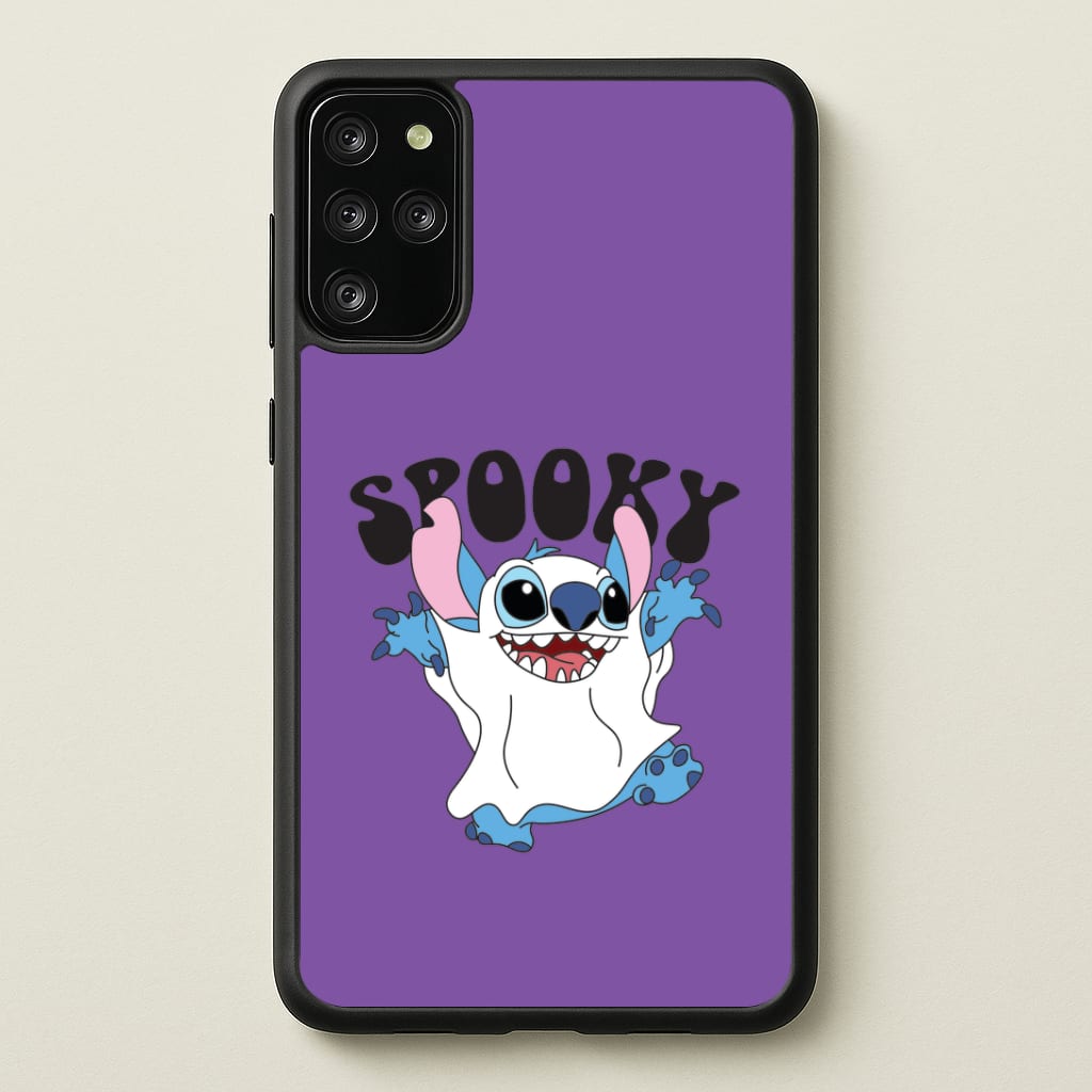 Spooky Cute Blue Alien Galaxy S20 Plus Case