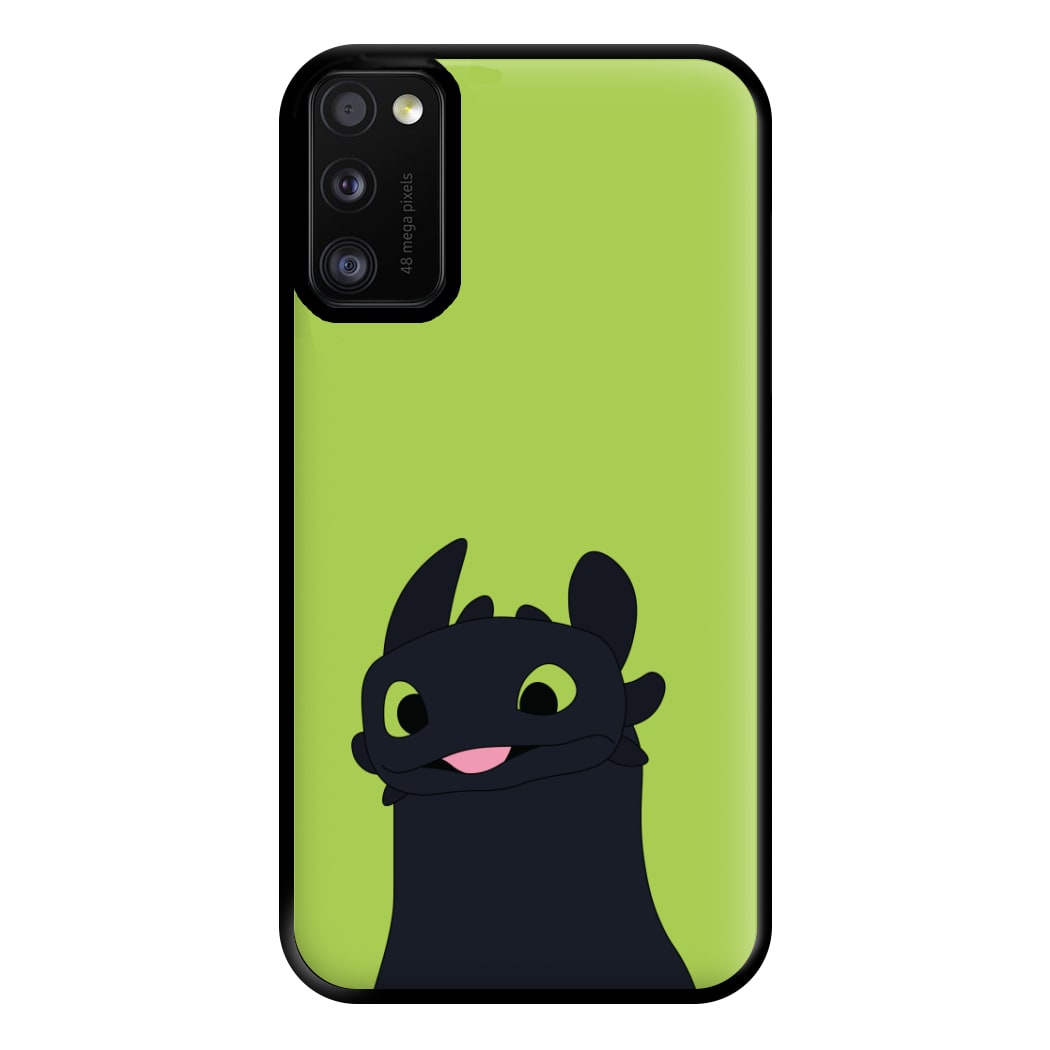 Black Fury Dragon Galaxy A41 Case