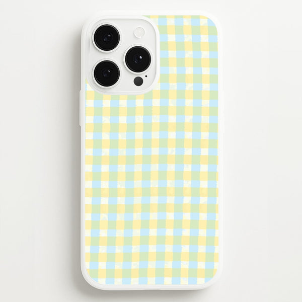 Lemonade Gingham iPhone 13 Pro Max Case