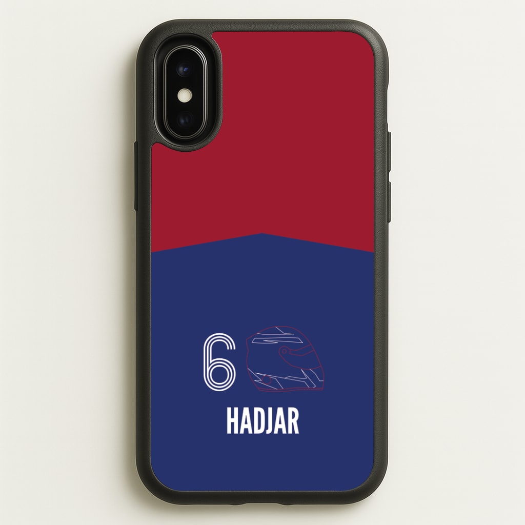 Hadjar Helmet 2026 iPhone X / XS Case