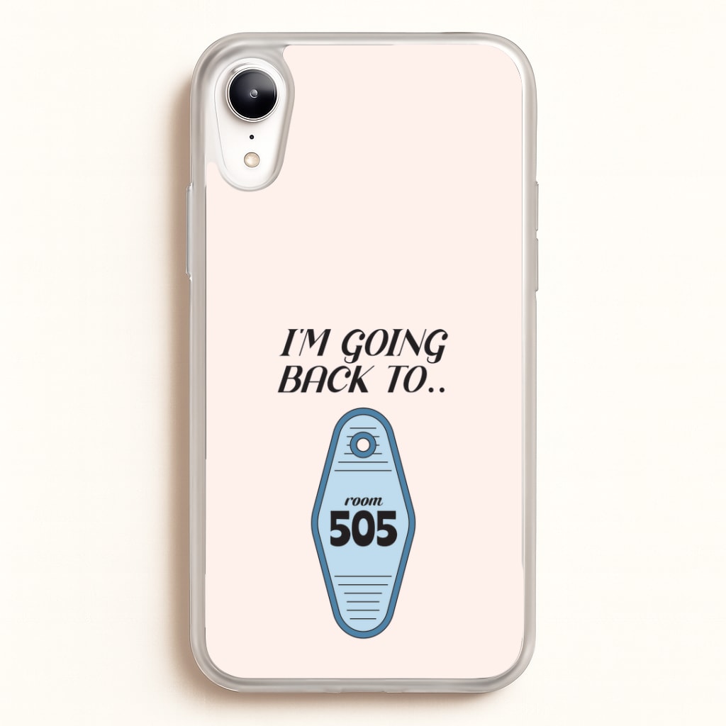 I'm Going Back To 505 Keyring iPhone XR Case