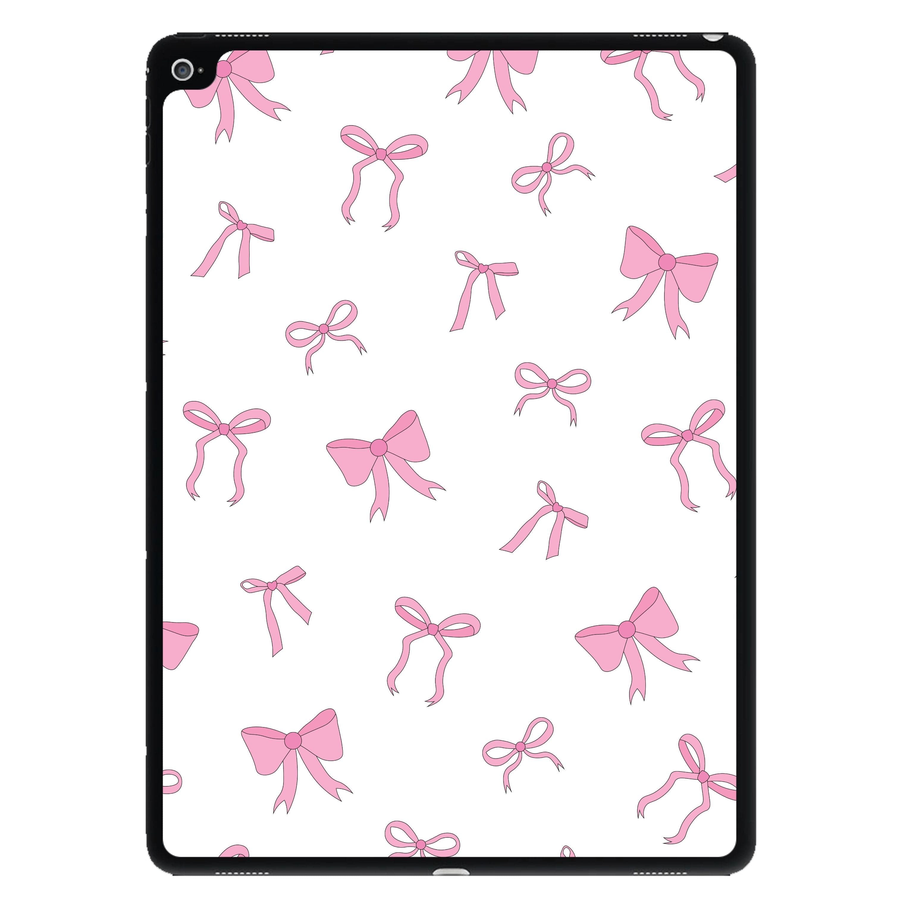 Coquette Variety Pink Bows Pattern iPad Case