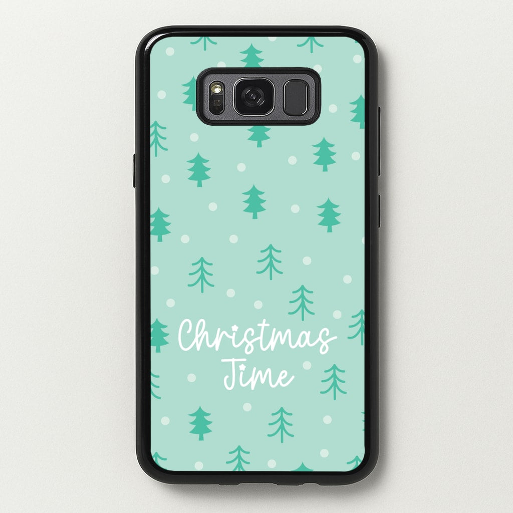 Cute Xmas Trees Pattern Galaxy S8 Plus Case