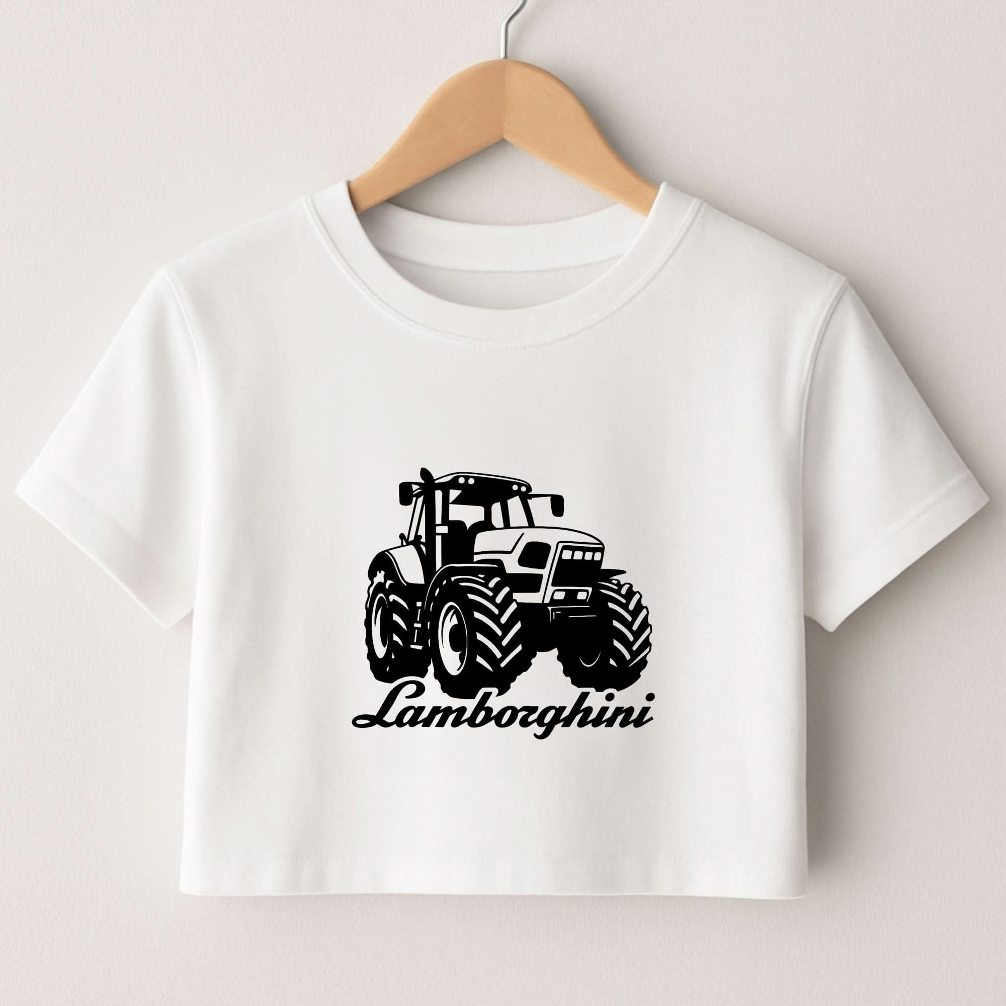 Lambo Tractor Crop Top
