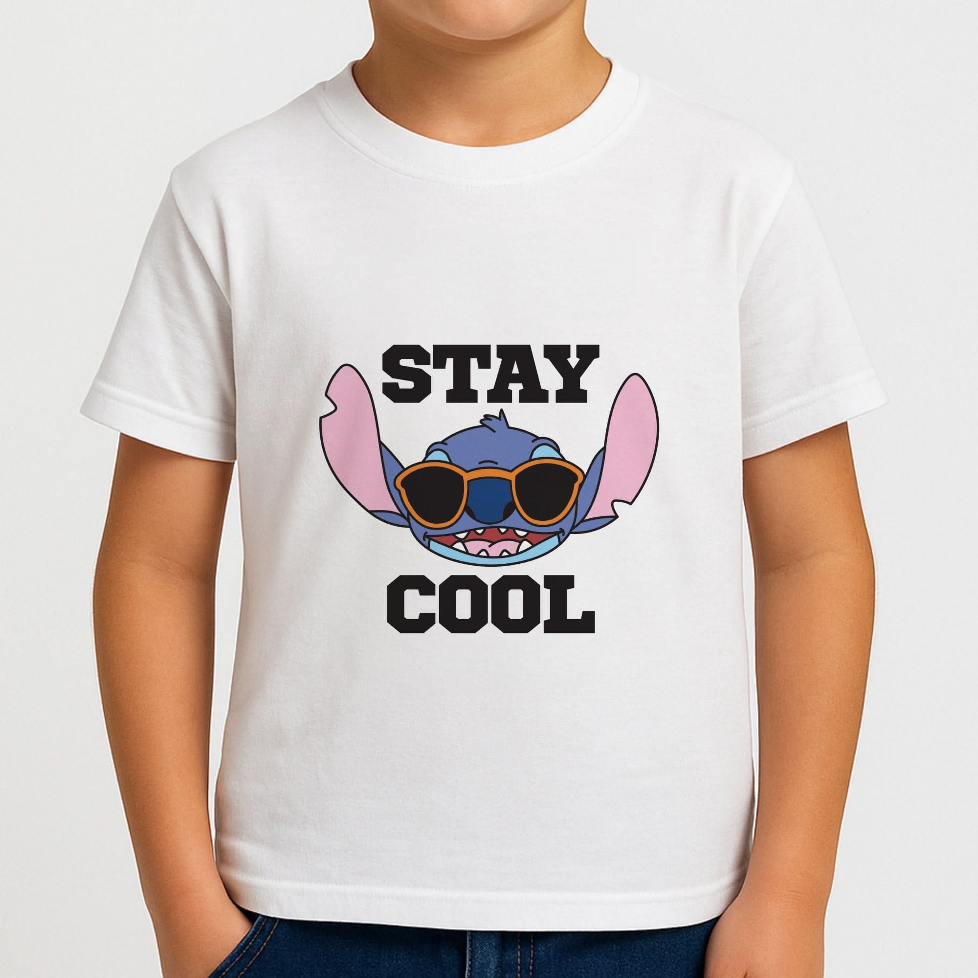 Stay Cool Blue Alien Boys T-Shirt