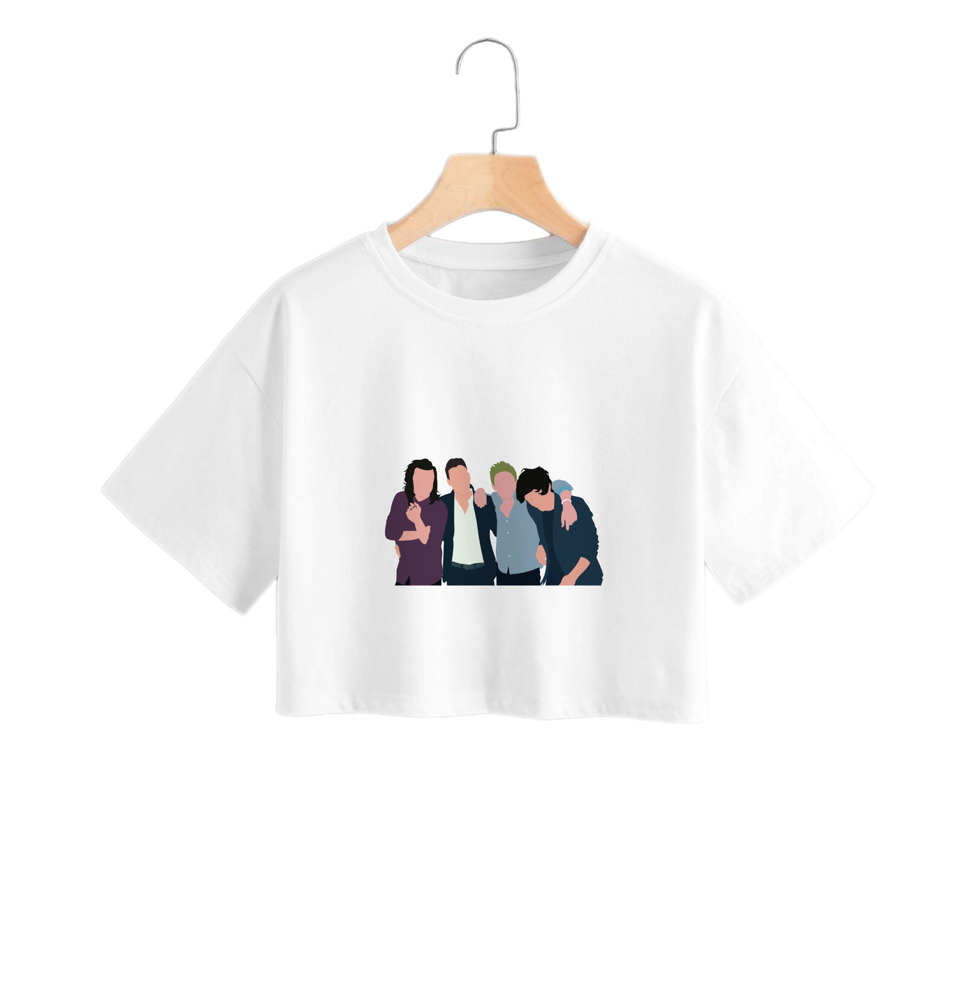 The 4 - One Direction  Crop Top