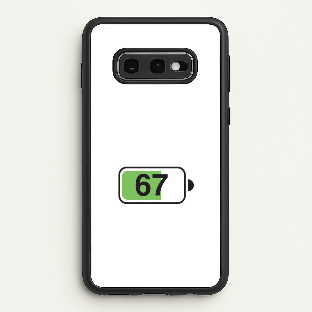 6 7 Battery Galaxy S10e Case