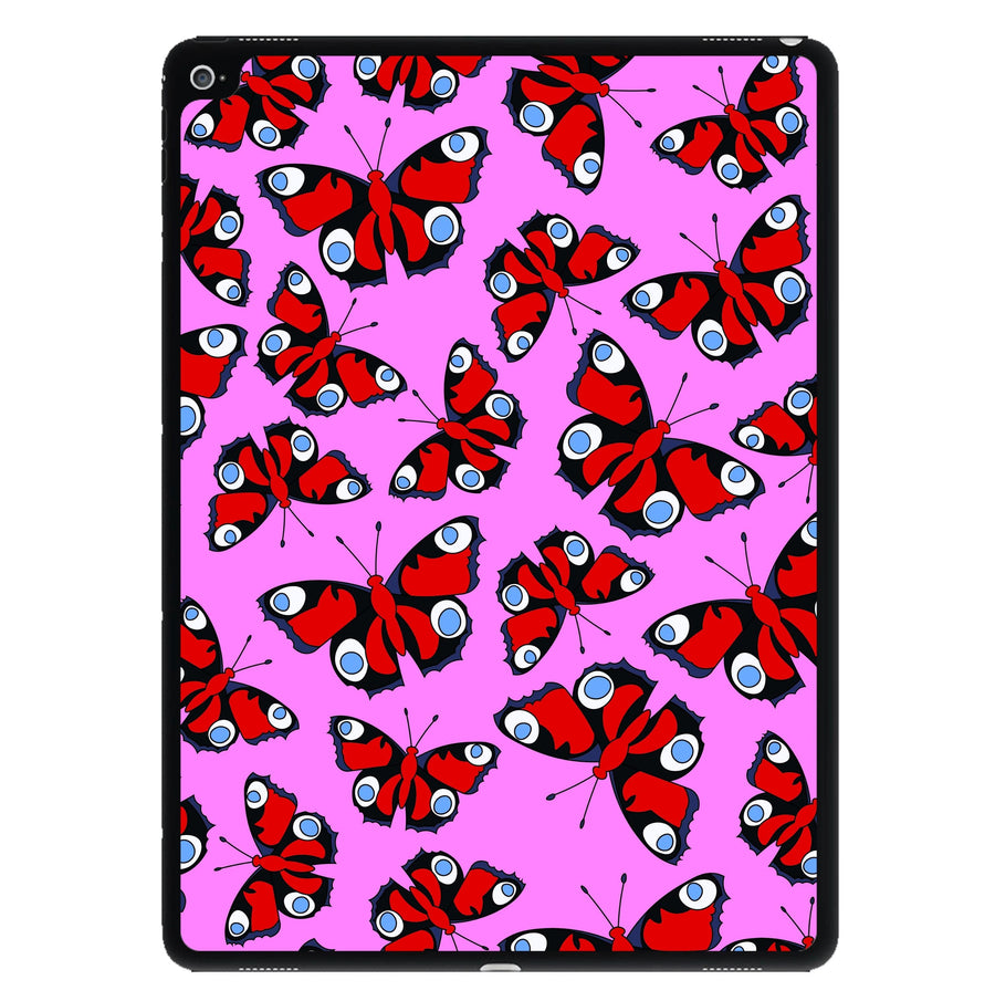 Red Butterfly - Butterfly Patterns iPad Case