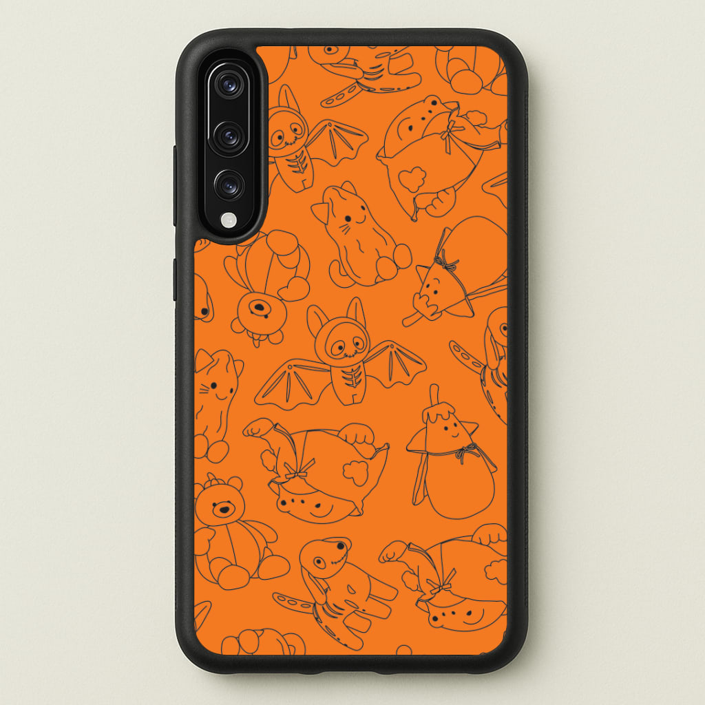 Halloween Plushies Pattern I - Halloween Huawei P20 Pro Case