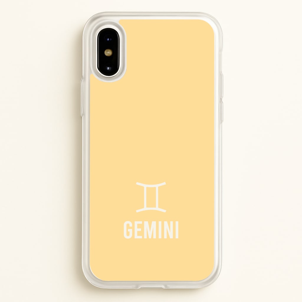Gemini Pastel Zodiac iPhone X / XS Case